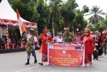 Pemkot Kendari Gelar Karnaval Juang Memperingati HUT ke-79 RI, Peserta Kenakan Pakaian Adat