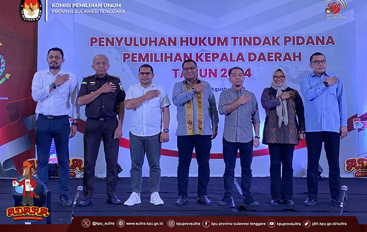 Minimalisir Masalah Kepemiluan, KPU Sultra Gandeng Kejati Beri Penyuluhan Hukum