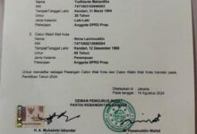 Partai Non Seat PKB Rekom Yudhi-Nirna Maju Pilwali Kota Kendari, Berikut Jadwal Deklarasi