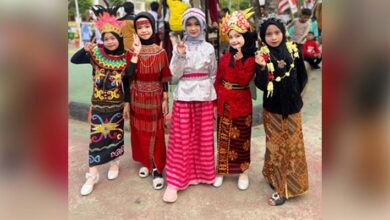 SDIT AL Qalam Kendari Gelar Fashion Show Peringati HUT RI, Tampilkan Pakaian Adat dari Berbagai Provinsi