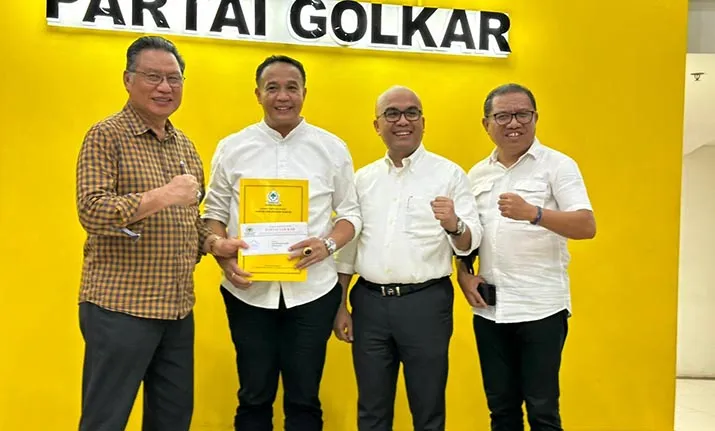Pasangan Rajiun-Purnama Resmi Kantongi Rekomendasi B1 KWK Golkar dan PKB Untuk Maju Pilkada Muna