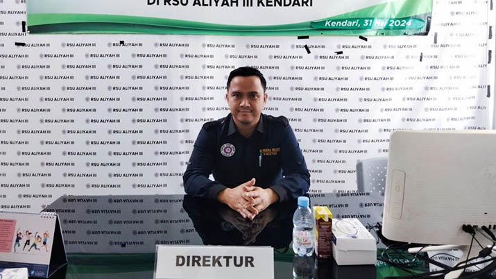 Direktur Rumah Sakit Aliyah 3, Hendra Wijaya. Foto: Istimewa