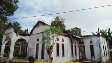 Kebakaran Rumah di Muna Barat, Kerugian Ditaksir Rp350 Juta