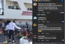 Viral Video Oknum Provos KSOP Kendari Tendang Dagangan Pedagang Asongan, Netizen Geram