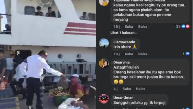 Viral Video Oknum Provos KSOP Kendari Tendang Dagangan Pedagang Asongan, Netizen Geram