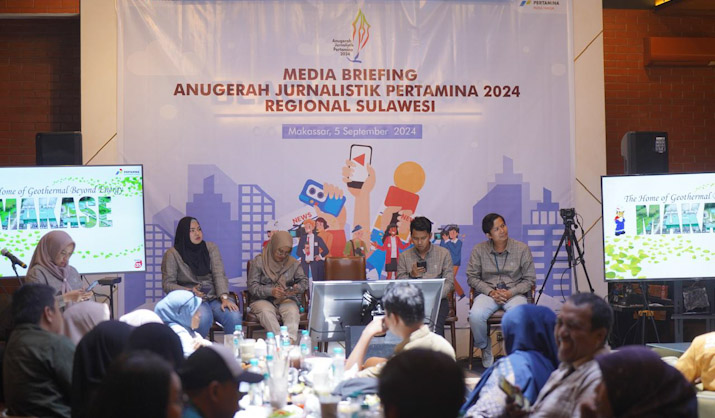 Pertamina Regional Sulawesi Gelar Media Brief Anugerah Jurnalistik Pertamina