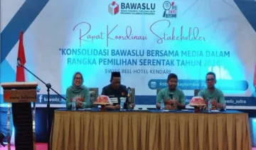 Bawaslu Sultra Minta Media Kawal Tahapan Pilkada Serentak 2024