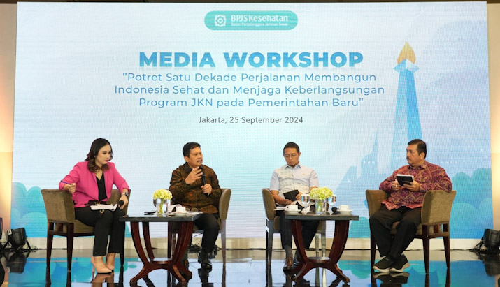 Media Workshop BPJS Kesehatan, Potret Satu Dekade Program JKN dan Tantangan Pemerintahan Baru