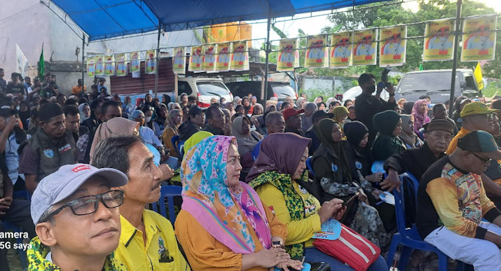 Kampanye Perdana di Kendari Barat, AJP-ASLI Target Menang 50 Persen