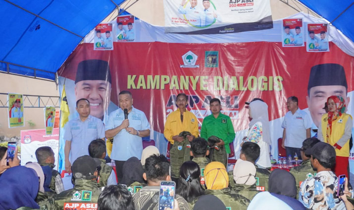 Jalan Rusak dan Banjir Dikeluhkan Warga Kambu, AJP-ASLI Siap Tuntaskan Jika Terpilih