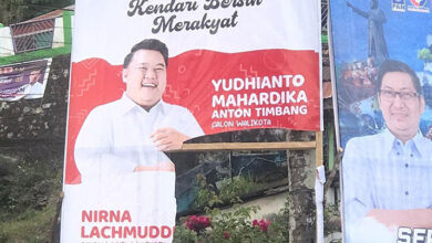 Baliho Yudhi-Nirna Dirusak OTK, Sastra Alamsyah: Tak Surutkan Semangat Perjuangan