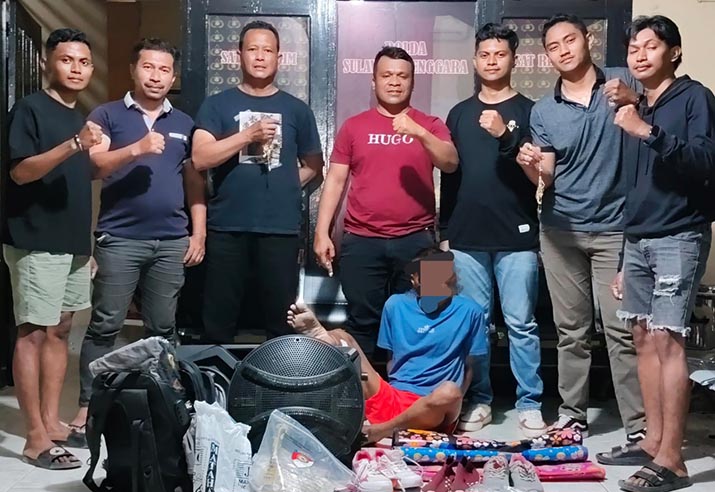 Mencuri di Buton Tengah, Pria Asal Lupia Muna Diringkus Polisi