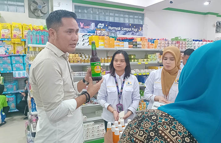 Kunjungi Retail, KADIN Kendari Pastikan Produk UMKM Lokal Dapat Ruang