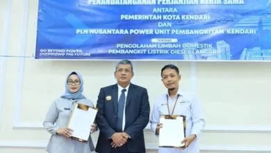 Pemkot Kendari Jalin Kerja Sama dengan PLN NP UP Kendari dalam Pengolahan Limbah Domestik