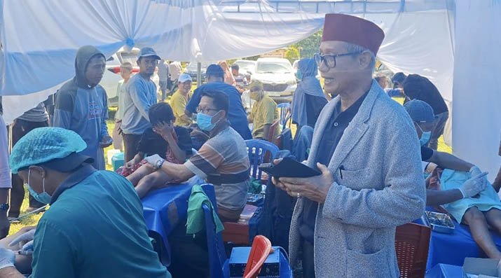 LA Center Gelar Pemeriksaan Kesehatan dan Sunatan Massal Gratis di Konsel