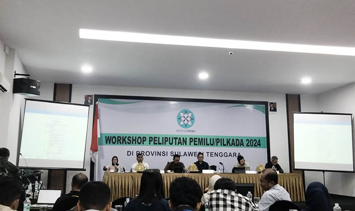 Dewan Pers Minta Wartawan di Sultra Jaga Iklim Demokrasi di Pilkada 2024