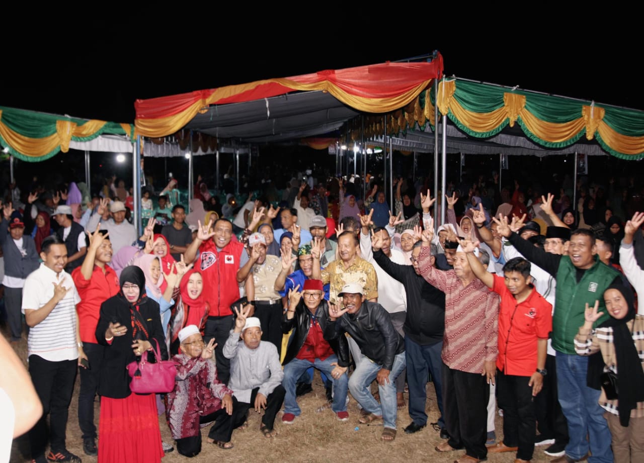 Kampanye di Baubau, LA-IDA Janjikan Pemekaran Provinsi Kepton hingga Maksimalkan Potensi Aspal Buton