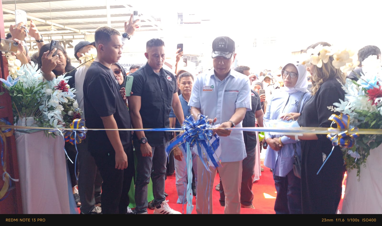 Semangat Menangkan Pilgub, ASR Resmikan Rumah Juang di Kendari