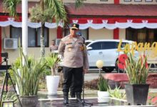 Laksanakan Apel di Polres Wakatobi, Kapolda Sultra Tekankan Pengamanan Pilkada 2024