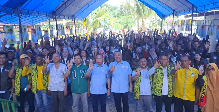 Tuntaskan Pengukuhan Tim Pemenangan Kelurahan dan TPS, AJP-ASLI: Haqqul Yaqin Menang