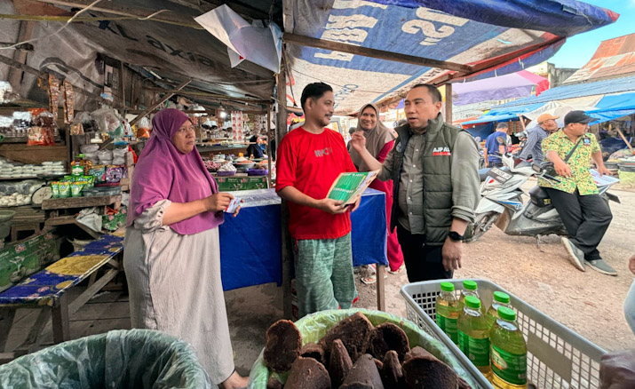 Buat Nyaman Pembeli dan Pedagang, AJP-ASLI Siap Benahi Infrastruktur Pasar Andounuhu