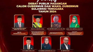 Mengenal Tujuh Panelis Debat Pilgub Sultra, Ada Rektor UHO Hingga Dosen IPB