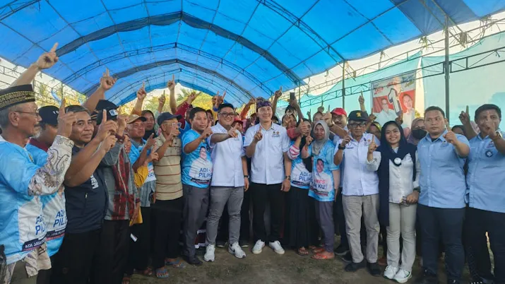 Gelar Kampaye Dialogis di Kecamatan Angata, Adi-James Komitmen Tuntaskan Jalan Desa dan Kecamatan