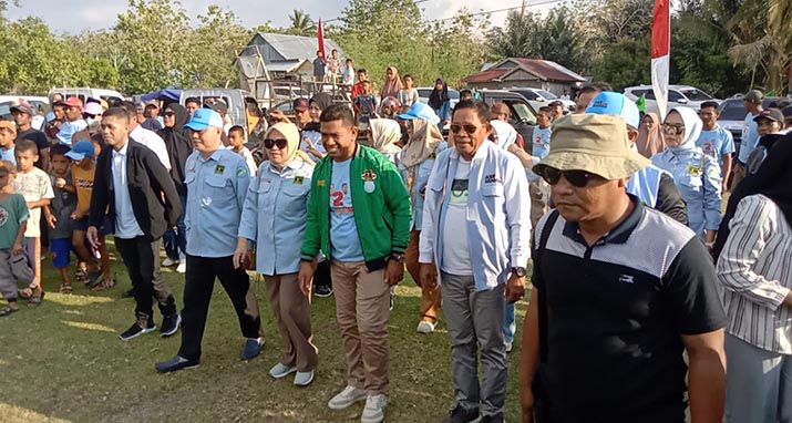 Di Hadapan Ribuan Masyarakat Mubar, ASR-Hugua Kembali Gaungkan 8 Program Unggulan