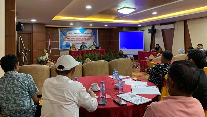 Dinas Pariwisata Gelar FGD II: Sempurnakan Master Plan Pengembangan Wisata Teluk Kendari