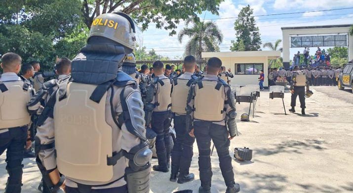 500 Personel Polisi Dikerahkan Amankan Sidang Perdana Guru Honorer Supriyani di PN Andoolo