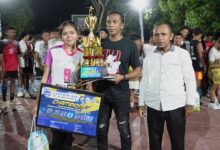 SMAN 2 Raha Juara 1 Voli SMAN 6 Cup Season V