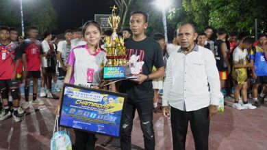 SMAN 2 Raha Juara 1 Voli SMAN 6 Cup Season V