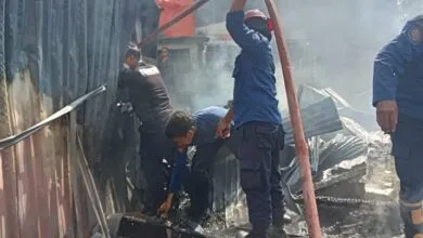 Kebakaran Terjadi di Gedung Cleaning Service RSUD Bahteramas Kendari
