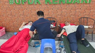 PLN NP UP Kendari dan PMI Gelar Donor Darah Peringati HLN ke-79 dan HUT PLN Nusantara Power ke-29