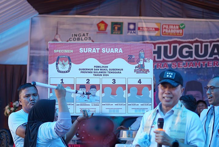 Tokoh Masyarakat Konut Nilai ASR-Hugua Paling Tepat Pimpin Sultra