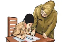 Ilustrasi guru