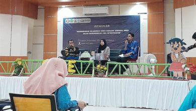 Mahasiswa Jurusan Pendidikan Ekonomi FKIP UHO Gelar Seminar Kewirausahaan