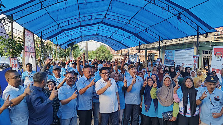 Kampanye Dialogis di Kecamatan Baito, Adi-James Siap Wujudkan Pembangunan yang Berkelanjutan