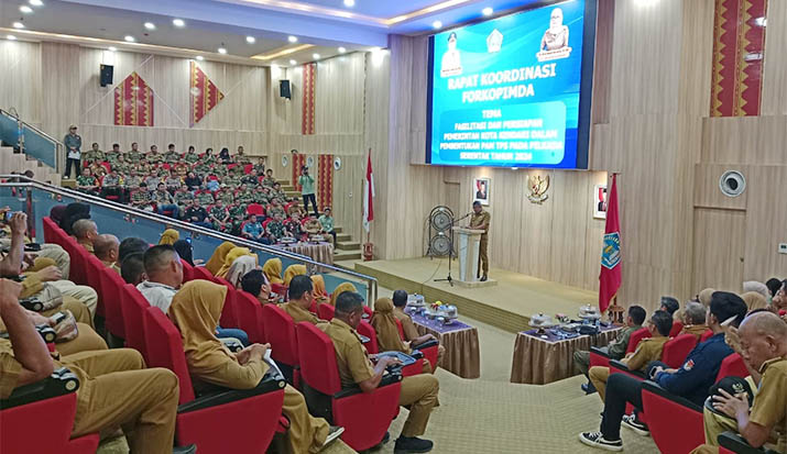 Kesbangpol Gelar Rapat Koordinasi Pembentukan Pam TPS