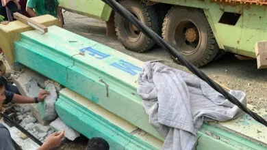 Bocah Empat Tahun Meninggal Dunia Usai Ditabrak Truk Bermuatan Alat Berat
