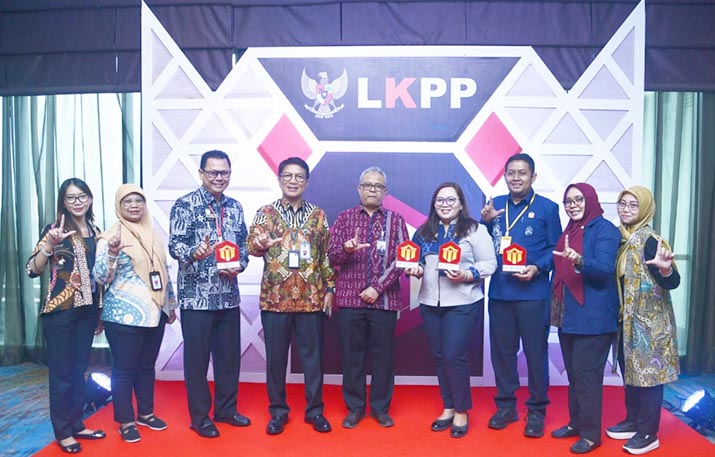 Borong Penghargaan dari LKPP, Kemenkumham Terus Tingkatkan Kualitas PBJ