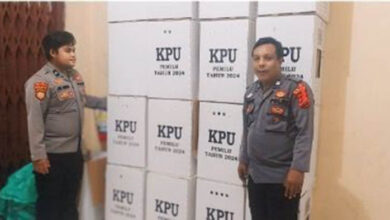 Polres Wakatobi Pastikan Keamanan Logistik di Gudang KPU