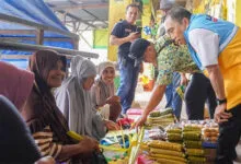 AJP-ASLI Janji Turunkan Sewa Los dan Revitalisasi Pasar Basah Mandonga