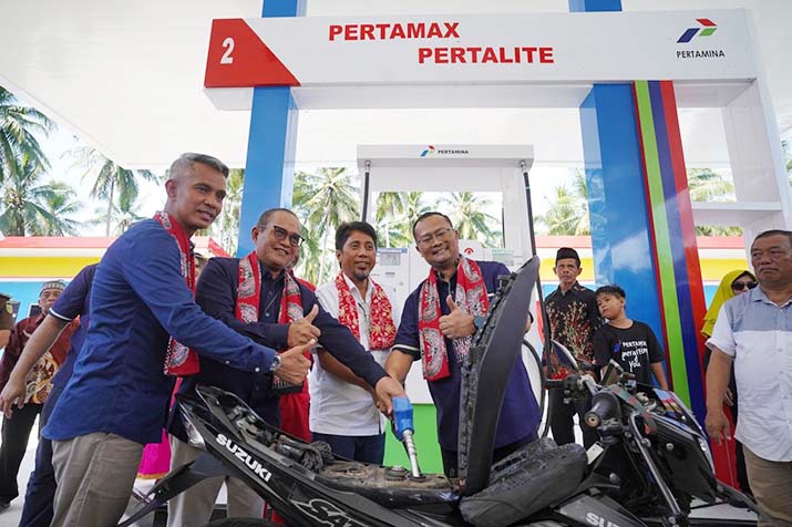 Penuhi Kebutuhan Energi Masyarakat Sulawesi, Pertamina Resmikan 40 Titik BBM Satu Harga