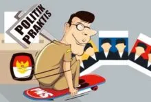 Ilustrasi politik praktis ASN PNS