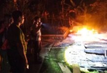 Ditinggal Pemiliknya, Satu Unit Rumah Warga di Konawe Ludes Terbakar