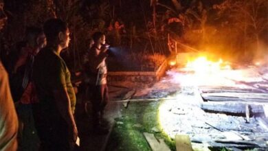 Ditinggal Pemiliknya, Satu Unit Rumah Warga di Konawe Ludes Terbakar