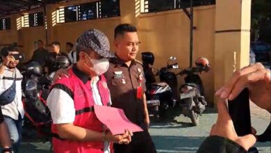 Jaksa Eksekusi Sekda Kota Kendari Ridwansyah Taridala ke Lembaga Pemasyarakatan