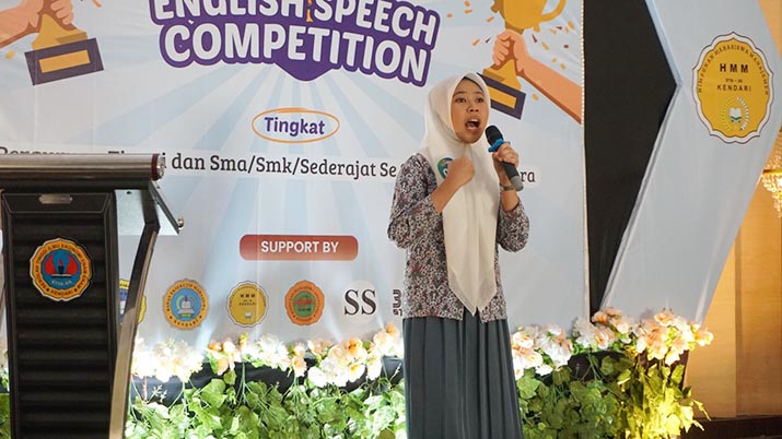 Dies Natalis ke-30, STIE Enam Enam Kendari Gelar English Speech Competition