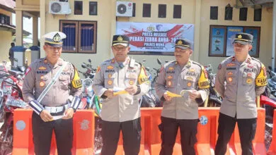 Operasi Zebra Anoa 2024: Polres Muna Amankan Puluhan Kendaraan, Jumlah Pelanggar Meningkat